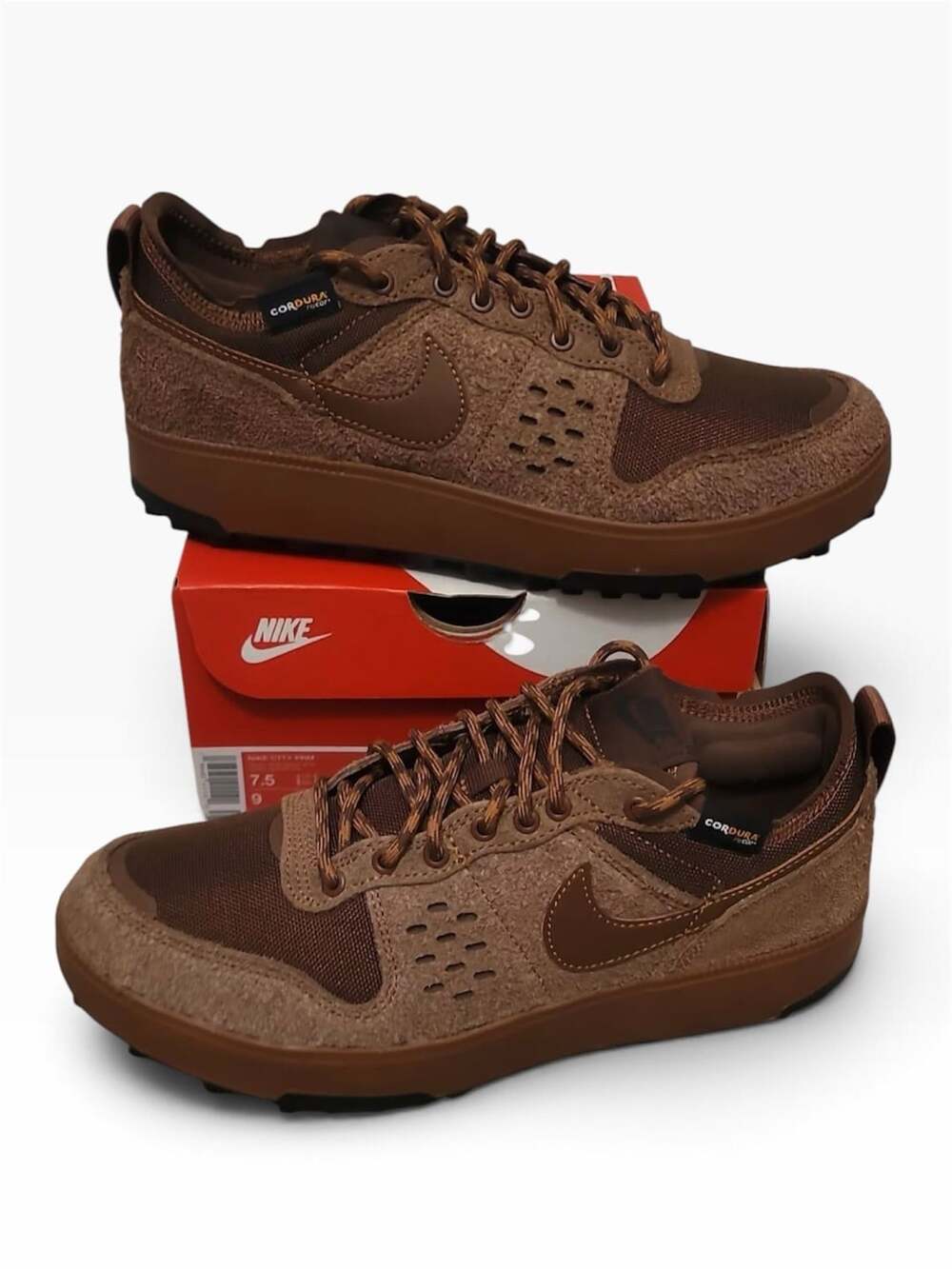 New Nike C1TY Premium Cordura Size 7.5 Mens 9 Women Cacao Wow Retail: $115